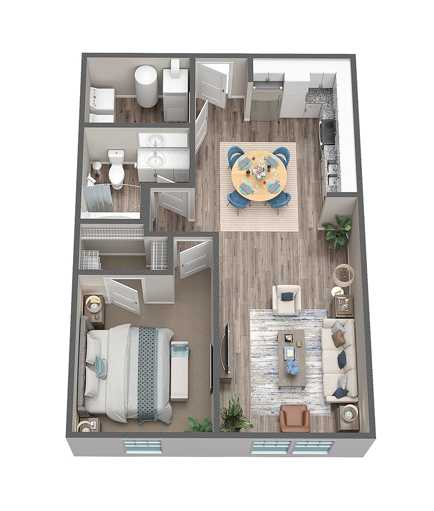 A2 floor plan